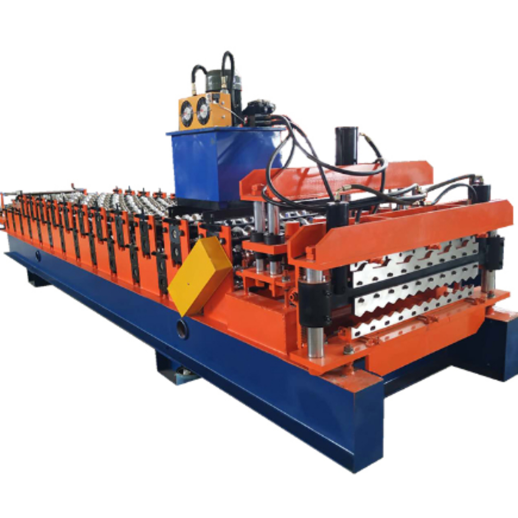 Maquina Plegadora Doble Deck Teja y Acanalada